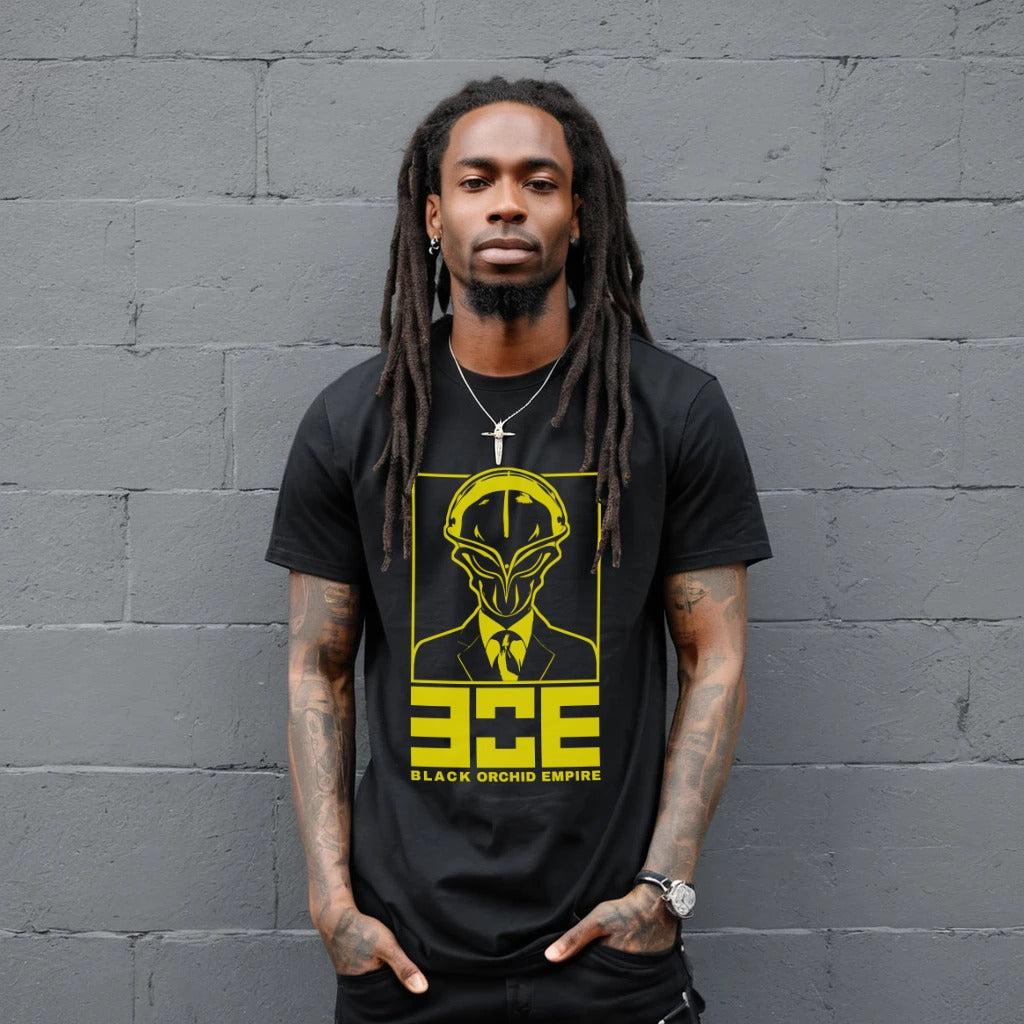 T-Shirt: Yellow Alien