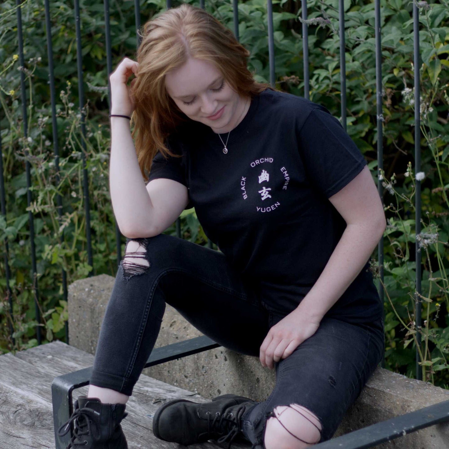 T-Shirt: Yugen Kanji Black